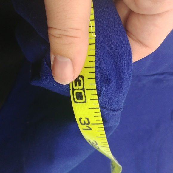 NWT 《 Elle 》 Womens Y2K Low Rise Bright Cobalt Blue Skinny Jeans Legging [16] - Picture 6 of 11